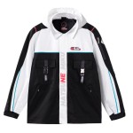 Moeyu Hatsune Miku Neon Electronic Men's Hooded Techwear Jacket - Casual Autumn Windbreaker